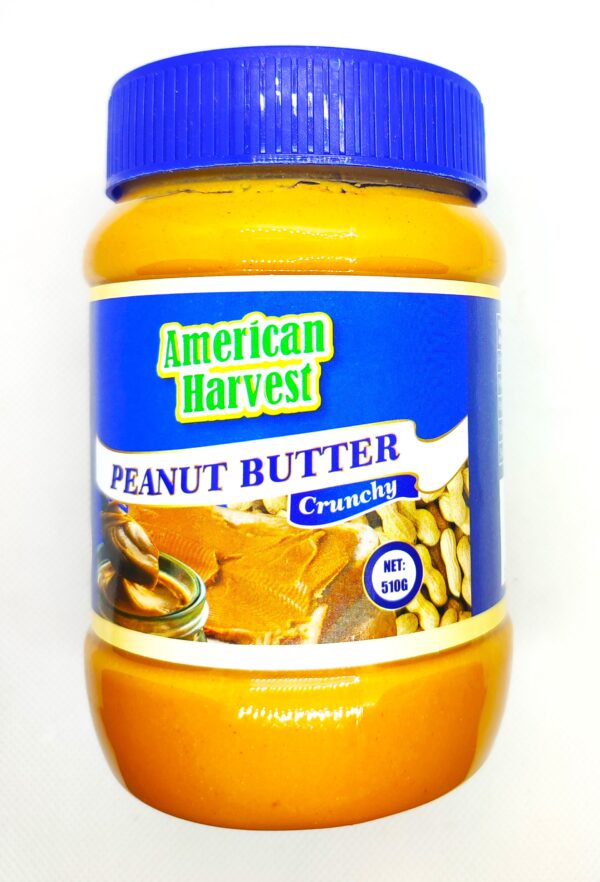 AMERICAN HARVEST PEANUT BUTTER CRUNCHY 510g