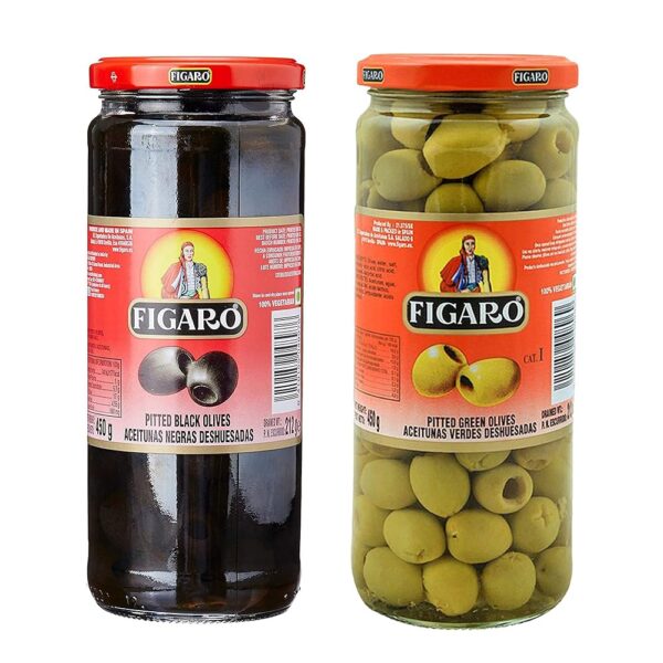 FIGARO PITTED OLIVES