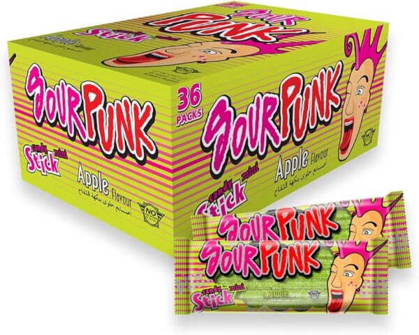 SOUR PUNK APPLE STICK CANDY