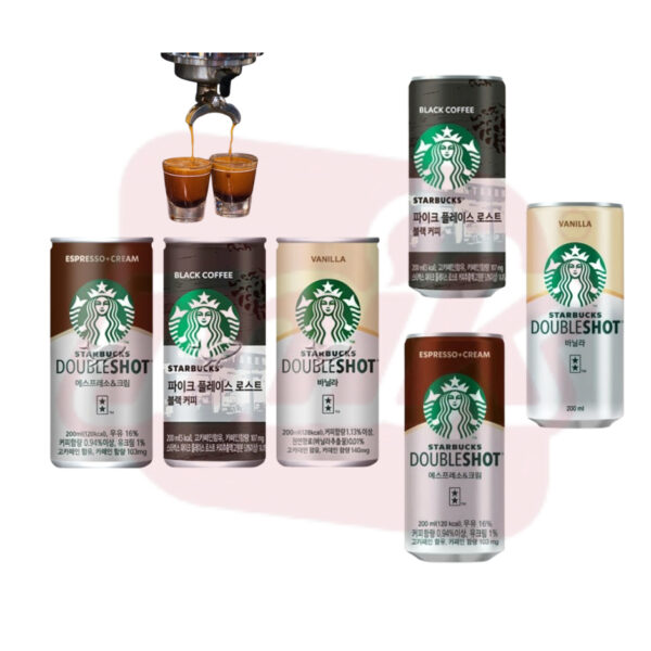 STARBUCKS DOUBLE SHOT COFFEE TIN