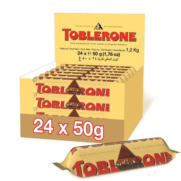 TOBLERONE MILK CHOCOLATE (50gm)