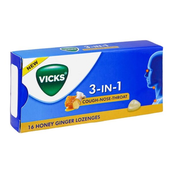 VICKS 3IN1 HONEY & GINGER