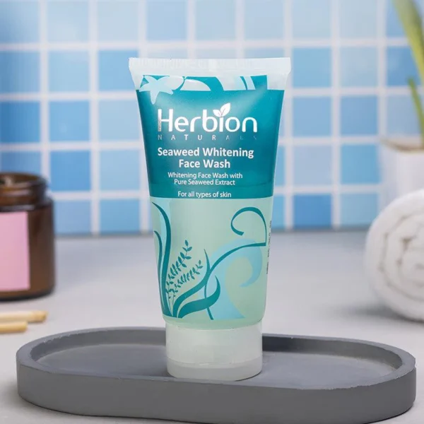 HERBION SEAWEED WHITENING FACE WASH