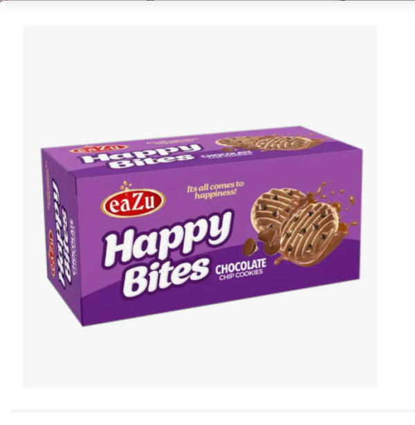 EAZU HAPPY BITES CHOCOLATE COOKIES