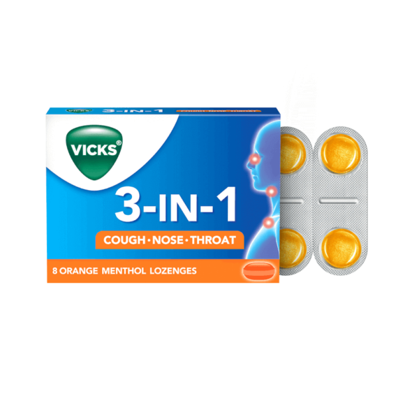 VICKS DROP 3 IN 1